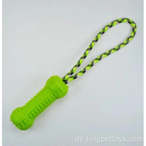 Hundeknochenkauen Spielzeug Haustier Bone Seil Spielzeug